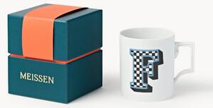 Westwing x MEISSEN, Tazza fatta a mano con motivo decorativo Initials