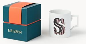 Westwing x MEISSEN, Tazza fatta a mano con motivo decorativo Initials