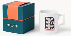 Westwing x MEISSEN, Tazza fatta a mano con motivo decorativo Initials