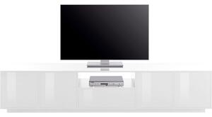 Mobile TV 4 Ante 1 Cassetto 220,1x41,5x46 cm Bloom Bianco Lucido
