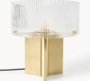 Lampada da tavolo in vetro millerighe Emmi