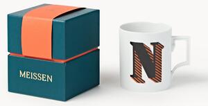 Westwing x MEISSEN, Tazza fatta a mano con motivo decorativo Initials