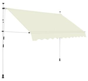 Outsunny Tenda da Sole a Bracci con Manovella, Struttura Telescopica in  Metallo e Parasole in Poliestere 300x150cm