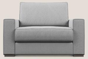 Dream poltrona letto in tessuto smacchiabile T05 grigio