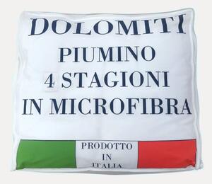 Zanetti Piumino Singolo 4 STAGIONI Dolomiti in Morbida Microfibra Anallergica Made in Italy