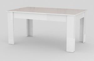 Tavolo Allungabile 90x140/190x75 cm Jesi Larice bianco