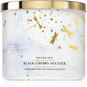 Bath & Body Works Black Cherry Seltzer candela profumata 411 g