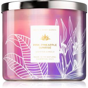 Bath & Body Works Pink Pineapple Sunrise candela profumata 411 g