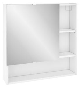 Specchio contenitore senza luce L 70 x P 16.3 x H 70 cm bianco Sensea