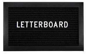 Blumfeldt Lavagna con lettere 25 x 15 cm lettere, simboli e smile dispositivo per appendere