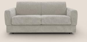 Happy Divano letto matrimoniale con materasso h18 cm in tessuto imperm