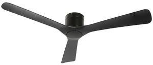 Ventilatore da Soffitto Reversibile a 3 Pale con 6 Velocità Ø132 cm Timer fino 8 Ore e Telecomando Nero