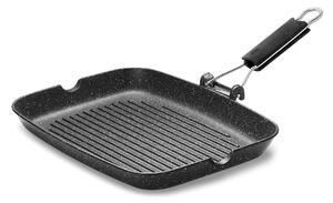 Bistecchiera Antiaderente 1 Manico 26x36 cm Olympia Hard Cook
