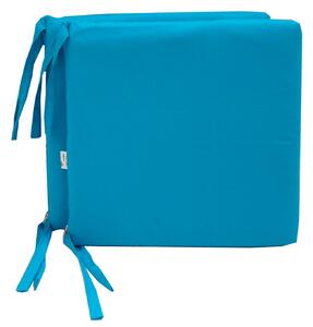 Set 2 Cuscini per Sedia da Giardino 40x40x5 cm in Dralon Allegro Turchese