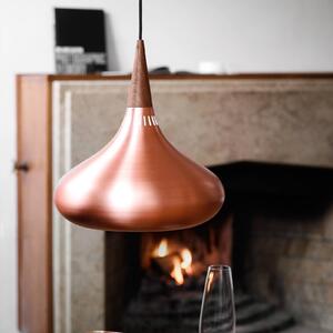 FRITZ HANSEN Orient P1 pendolo in rame/rosa Ø 22,5