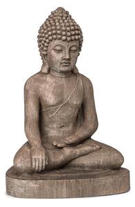 Blumfeldt Gautama Figura Decorativa da Giardino 43x61x34 cm Fibreclay marrone