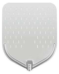 Pala Forata per Pizza 37x46,7+160 cm In Alluminio Rossa