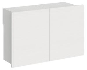 Panca Allungabile Inferiore 72-300x26x45 cm Evolve Bianco Frassino