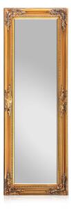 Casa Chic Ashford - Specchio da terra, cornice in legno massiccio, rettangolare, 130 x 45 cm