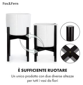 Fox & Fern Deventer, piedistallo per vasi da 20,3-30,5 cm O, 2 altezze