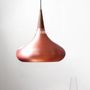 FRITZ HANSEN Orient P2 Pendolo rame/rosa Ø 34cm