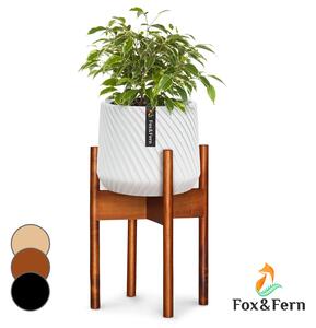 Fox & Fern Zeist portavaso, 2 altezze, combinabile, design a innesto, naturale