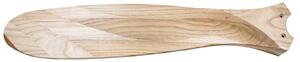 CasaFan Ventilatore da soffitto ECO GENUINO, cromato/legno chiaro, Ø 122 cm, silenzioso Eco Genuino, Legno chiaro, Soggiorno / Sala da pranzo, Legno, Moderno