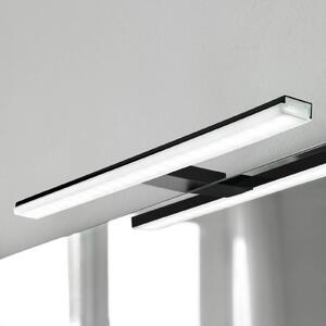 Ebir Luce per specchio a LED Pandora, nero opaco, 30,8 cm