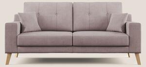 Danish divano moderno in tessuto morbido impermeabile T02 rosa