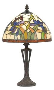 Artistar Discreta lampada da tavolo ELANDA, stile Tiffany 41 cm
