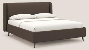Nadine letto contenitore di design e comfort Italiano in tessuto imper