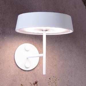 Deko-Light Applique LED Miram con accu, dimming, bianco