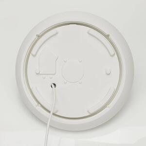 Fumagalli Applique LED esterni Berta Ø 27,5cm bianco 11W CCT