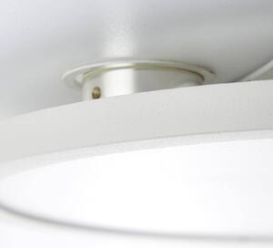 Brilliant Plafoniera LED Bility rotonda, struttura in bianco