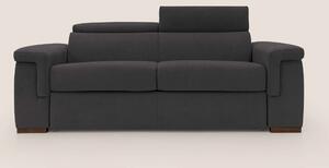 Giunone divano letto con materasso alto 18 cm e poggiatesta reclinabil