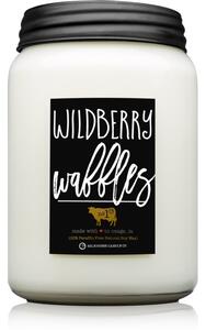 Milkhouse Candle Co. Farmhouse Wildberry Waffles candela profumata Mason Jar 737 g