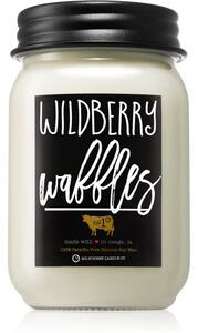 Milkhouse Candle Co. Farmhouse Wildberry Waffles candela profumata Mason Jar 369 g