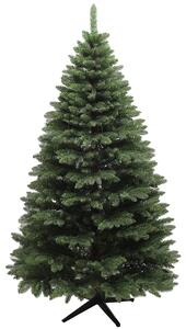 Albero di Natale Artificiale 180 cm 1050 Rami Apertura a Cerniera Verde
