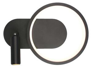 Applique a LED LED/14W/230V 3000K nero