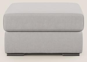 Sun pouf apribile contenitore in microfibra smacchiabile T11 grigio ch