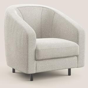 Pandora Poltroncina in morbido tessuto bouclé impermeabile T07 bianco
