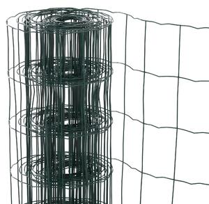 PawHut Rotolo di Rete per Recinzione da 10m in Acciaio, Recinto di Sicurezza per Animali da Esterno con Rivestimento in PVC, 7.5x10cm|Aosom
