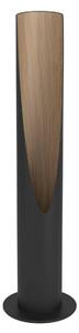 BARBOTTO Lampada da tavolo Illuminazione da tavolo - H39,5 x Ø6 cm - nero, marrone - 1X4,5W incluso - IP20