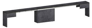 Panca Allungabile 66/290x25x45 cm Pratika Singola A Grigio Ardesia