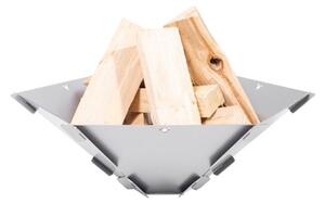 FENNEK Hexagon - Ciotola per fuoco da collegare in acciaio inossidabile al 100% - 59x50x18,5 cm