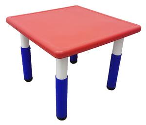 Tavolino per Bambini 62x62x52 cm Rosso