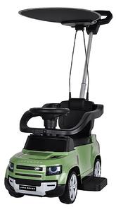Macchina Cavalcabile 86x44x98 cm per Bambini con Maniglione e Cappottina Removibile con Licenza Land Rover Verde