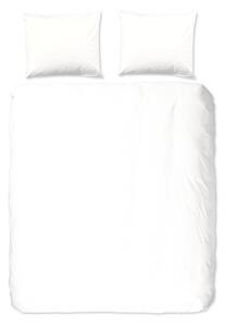 Set copripiumino e federa bianco in cotone renforcé per letto matrimoniale/per letto esteso 200x220 cm Uni – Good Morning
