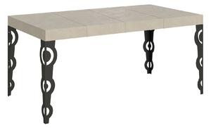 Tavolo Allungabile 140-244x90x77 cm Karamay Premium Cashmere Telaio Antracite