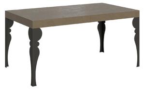 Tavolo Allungabile 160-244x80x77 cm Paxon Tortora